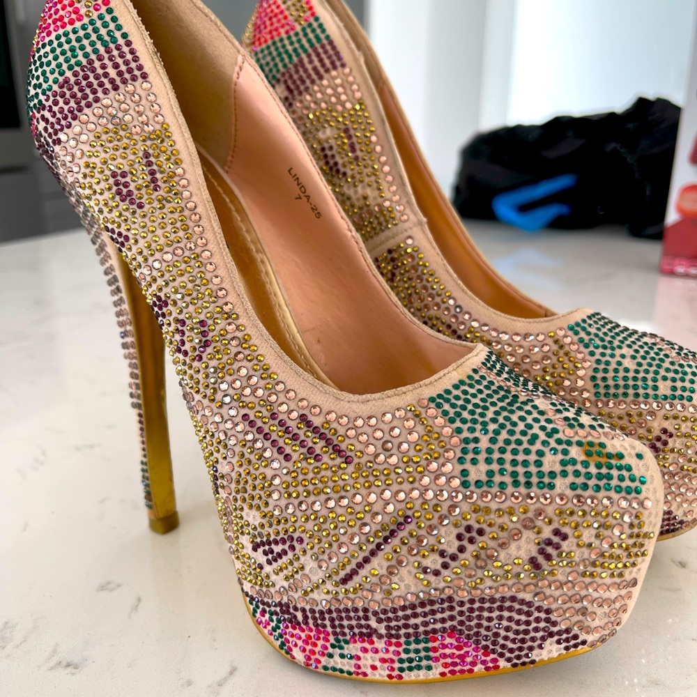 high heels